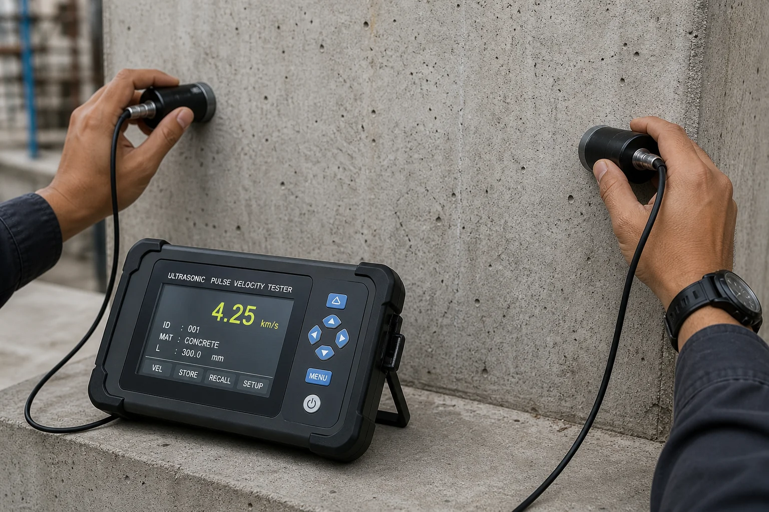 Technical measurement on materials