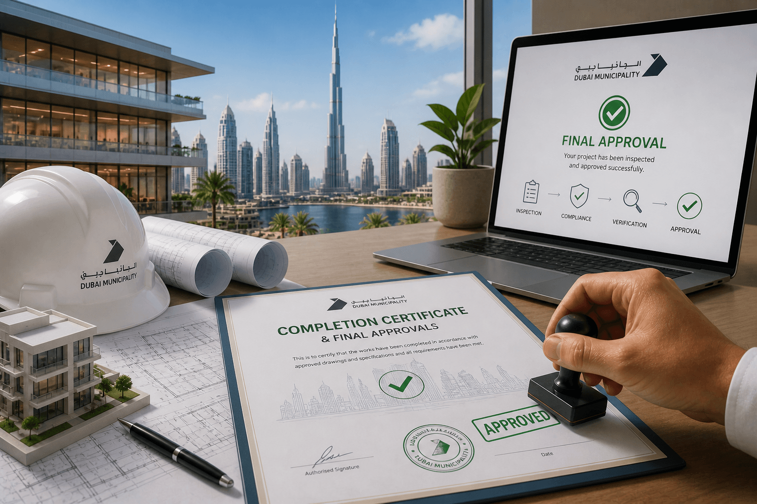 Construction handover and inspection readiness